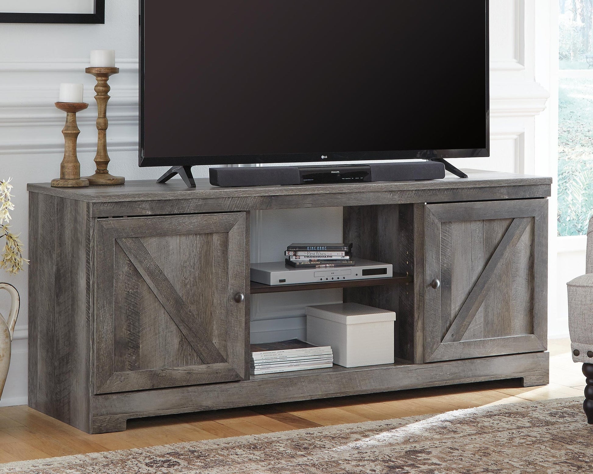 Wynnlow LG TV Stand w/Fireplace Option Signature Design by Ashley®