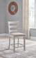 Skempton Upholstered Barstool (2/CN) Signature Design by Ashley®