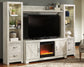 Bellaby 4-Piece Entertainment Center with Fireplace Signature Design by Ashley®