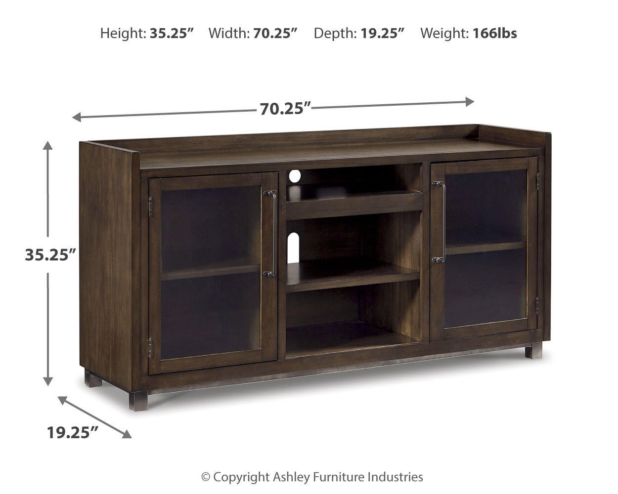 Starmore XL TV Stand w/Fireplace Option Signature Design by Ashley®