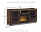 Starmore 70" TV Stand with Electric Fireplace Signature Design by Ashley®