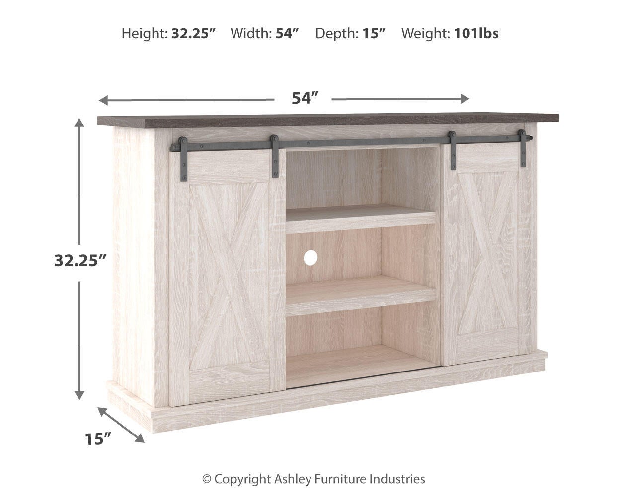 Dorrinson Medium TV Stand Signature Design by Ashley®