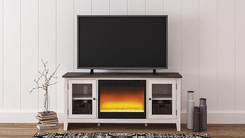 Dorrinson 60" TV Stand with Electric Fireplace Signature Design by Ashley®