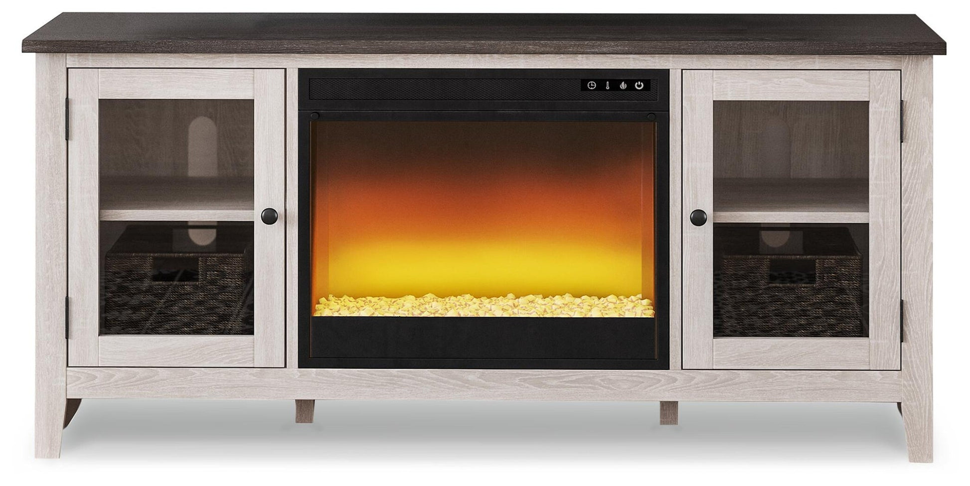 Dorrinson 60" TV Stand with Electric Fireplace Signature Design by Ashley®