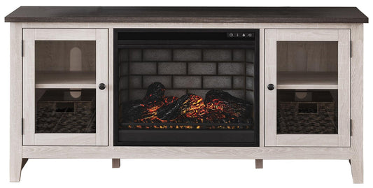 Dorrinson 60" TV Stand with Electric Fireplace Signature Design by Ashley®