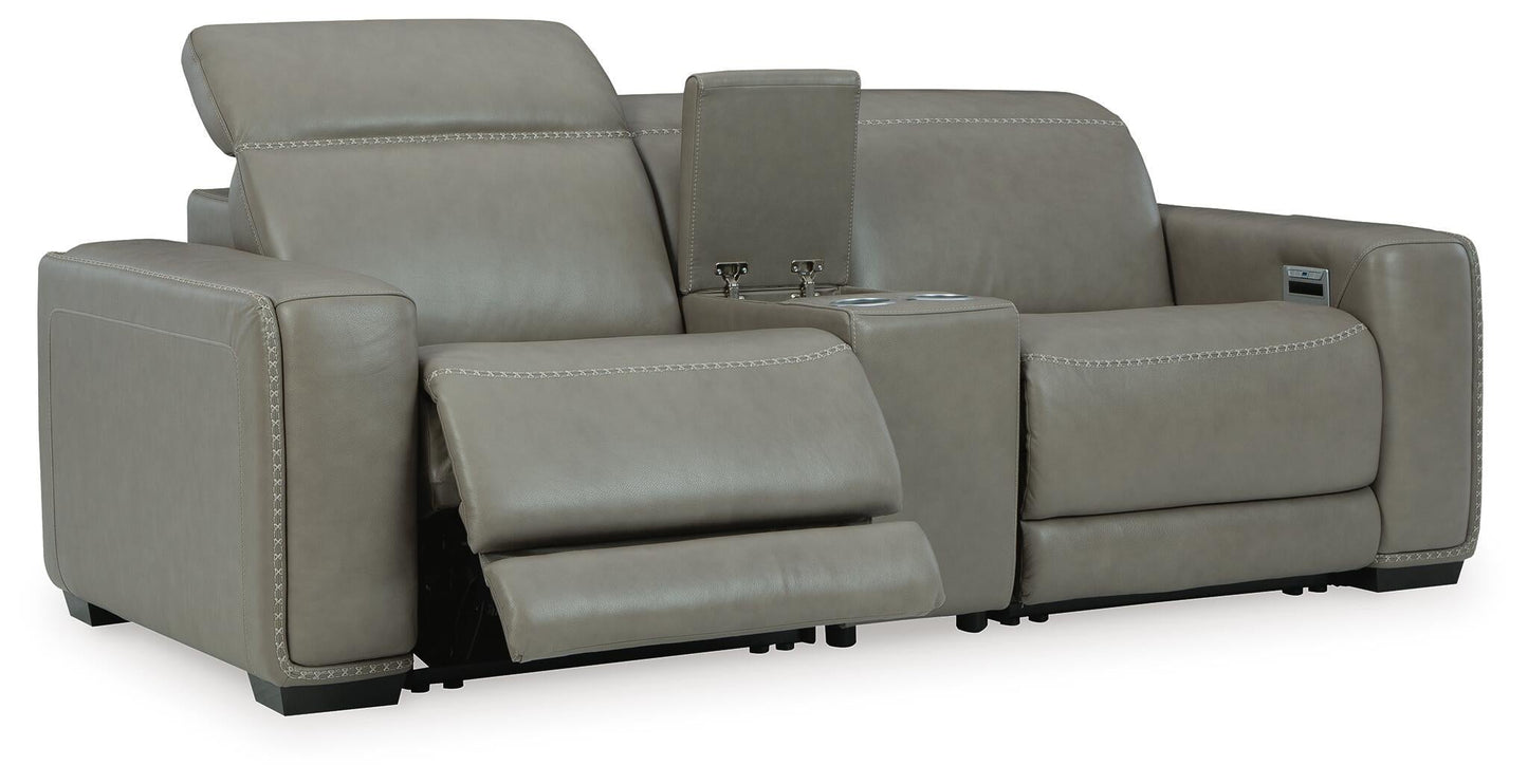 Correze 3-Piece Power Reclining Sectional Loveseat Signature Design by Ashley®
