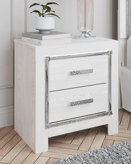 Altyra Two Drawer Night Stand Signature Design by Ashley®