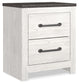 Gerridan Two Drawer Night Stand Signature Design by Ashley®