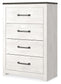 Gerridan Four Drawer Chest Signature Design by Ashley®