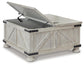 Carynhurst Cocktail Table with Storage Signature Design by Ashley®