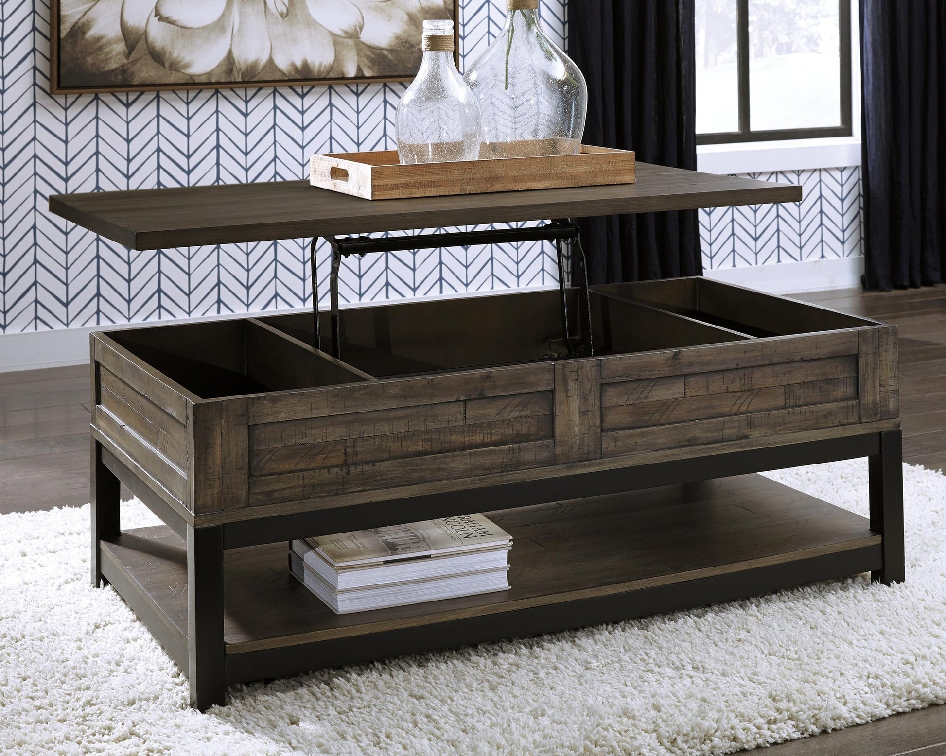 Johurst LIFT TOP COCKTAIL TABLE Signature Design by Ashley®