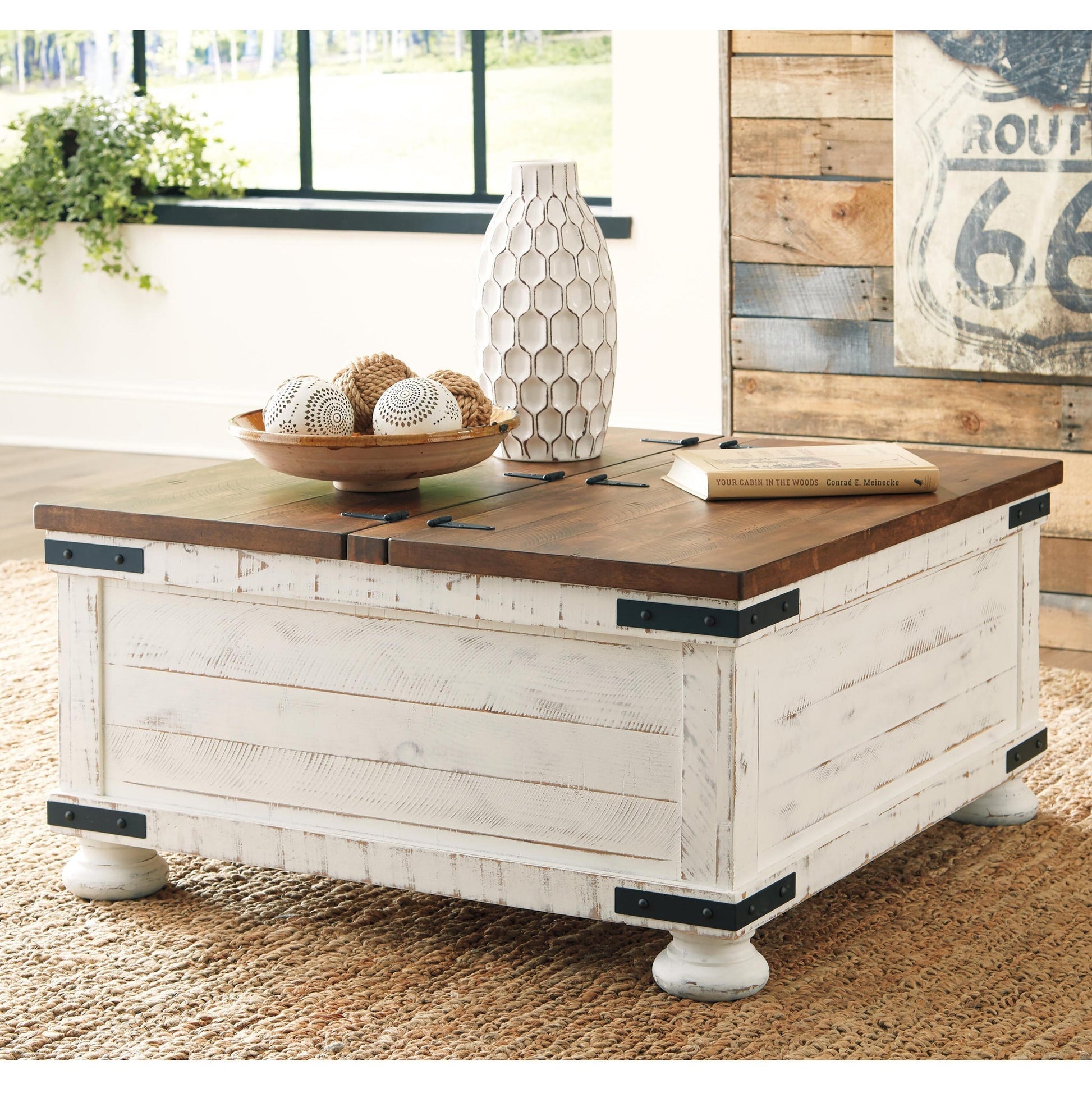 Wystfield Cocktail Table with Storage Signature Design by Ashley®