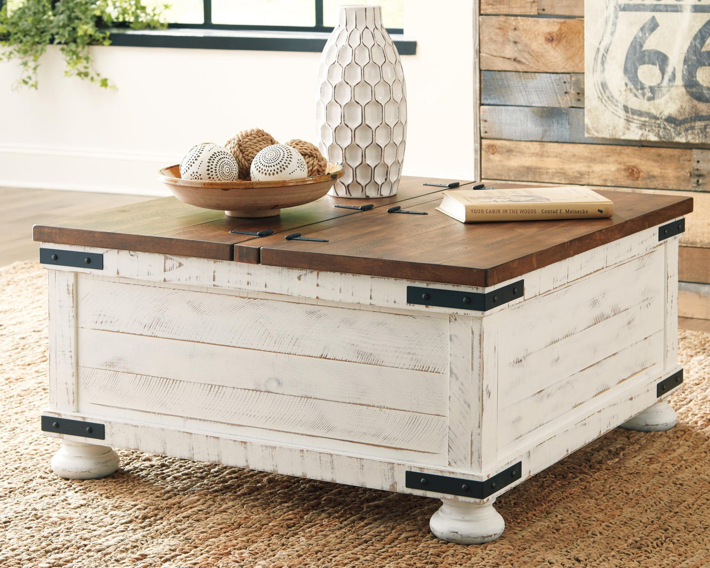 Wystfield Cocktail Table with Storage Signature Design by Ashley®