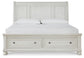 Robbinsdale California  Sleigh Bed With Storage Signature Design by Ashley®