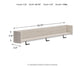 Socalle Wall Mounted Coat Rack w/Shelf Signature Design by Ashley®