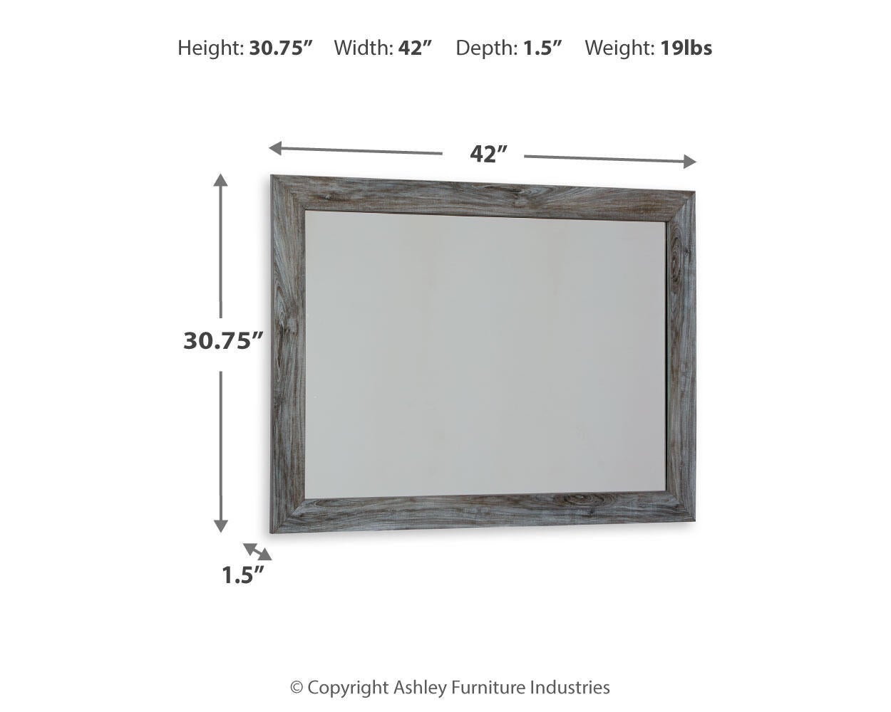Baystorm Bedroom Mirror Signature Design by Ashley®