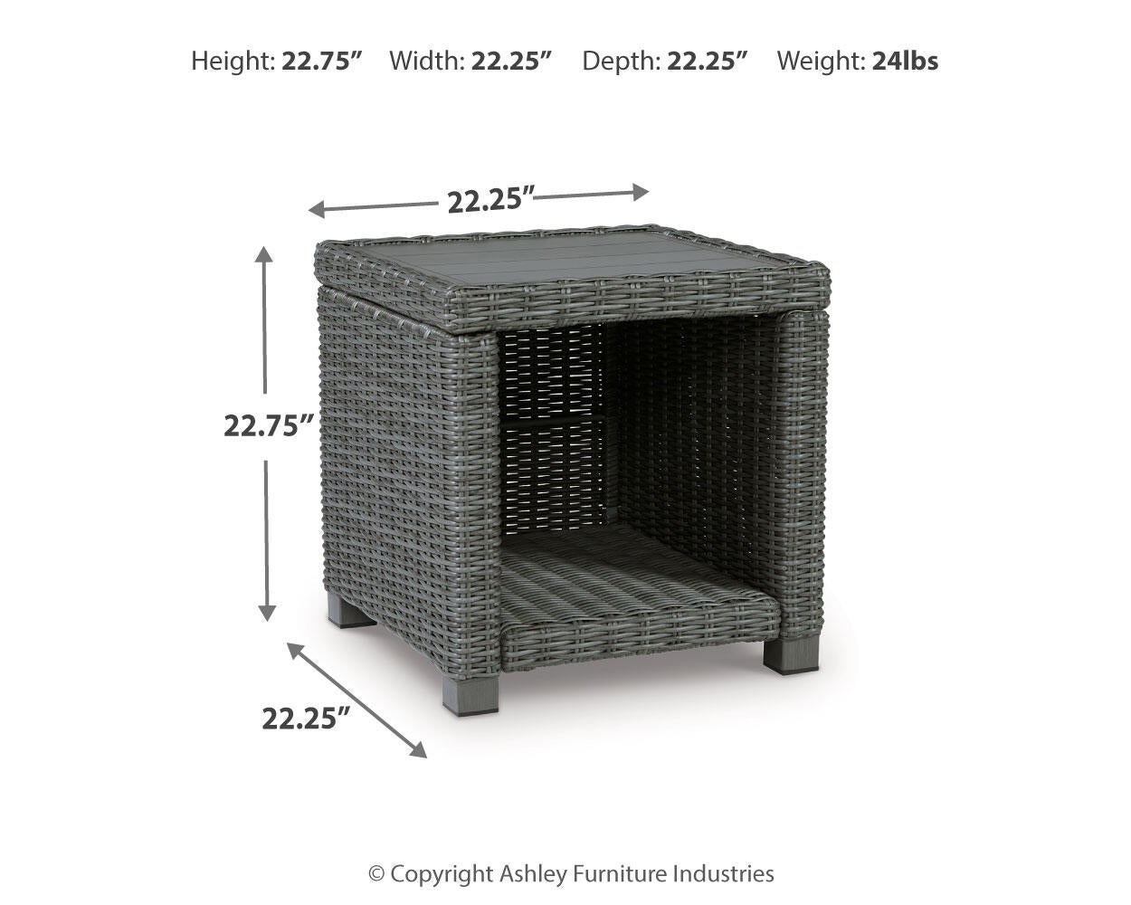 Elite Park Square End Table Signature Design by Ashley®