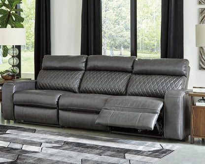 Samperstone 3-Piece Power Reclining Sectional Sofa Signature Design by Ashley®