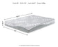 8 Inch Memory Foam California  Mattress Sierra Sleep® by Ashley