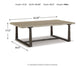 Dalenville Rectangular Cocktail Table Signature Design by Ashley®