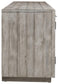 Naydell XL TV Stand w/Fireplace Option Signature Design by Ashley®