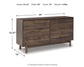 Calverson Six Drawer Dresser Signature Design by Ashley®