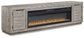 Naydell 92" TV Stand with Electric Fireplace Signature Design by Ashley®
