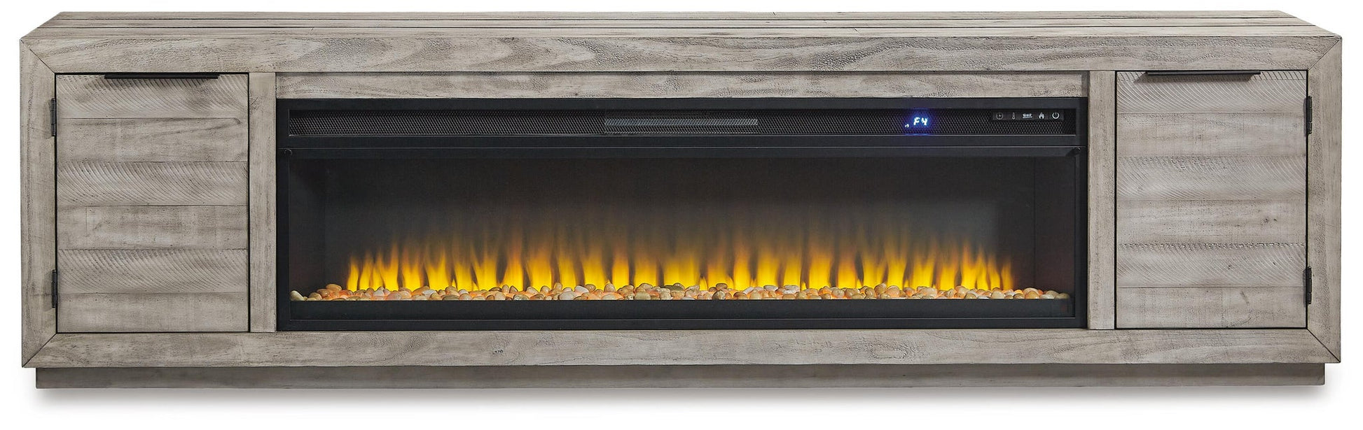Naydell 92" TV Stand with Electric Fireplace Signature Design by Ashley®