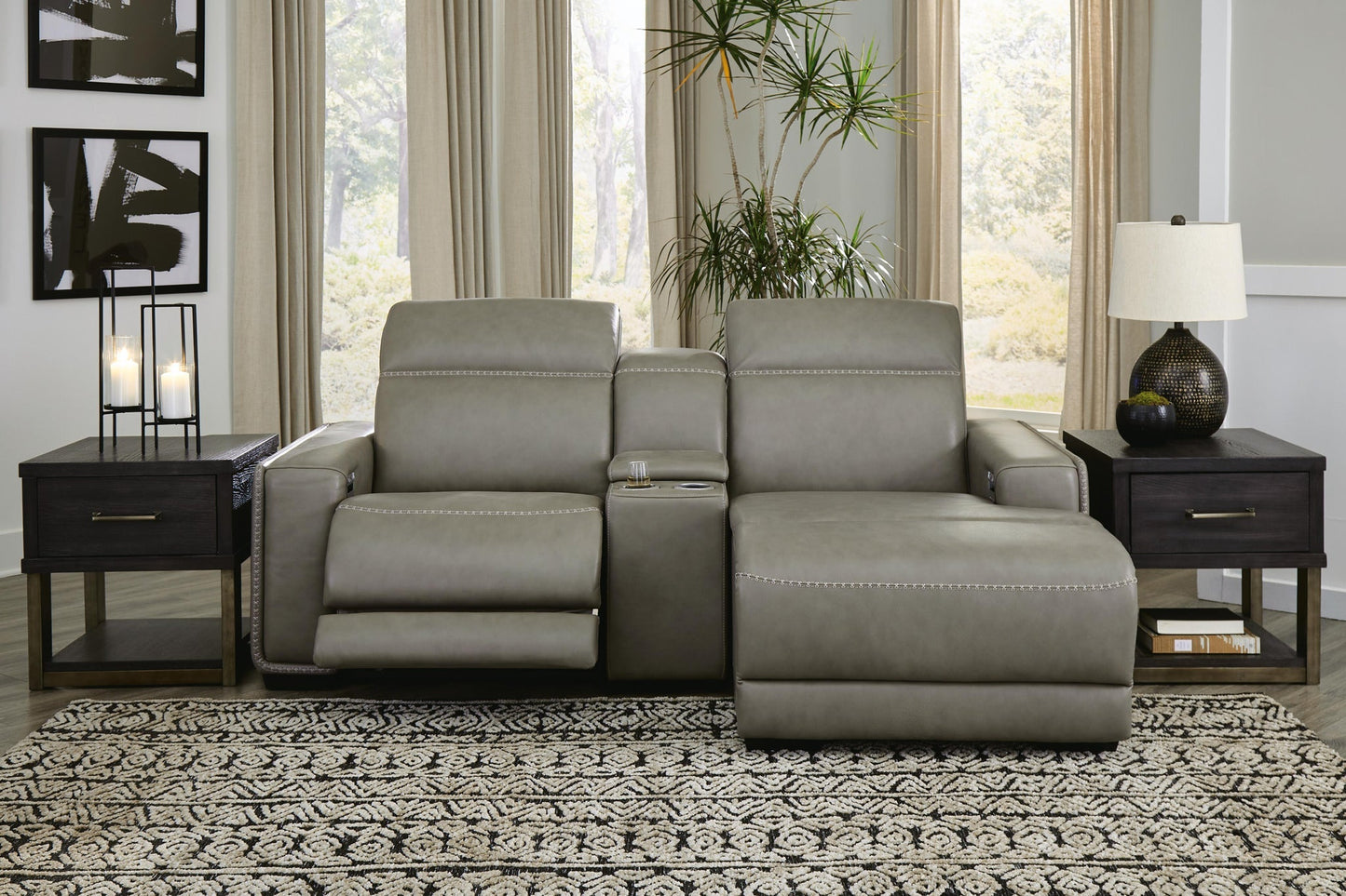 Correze 3-Piece Power Reclining Sectional with Chaise Signature Design by Ashley®