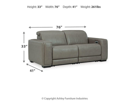 Correze 2-Piece Power Reclining Sectional Signature Design by Ashley®