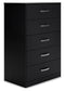 Finch Five Drawer Chest Signature Design by Ashley®