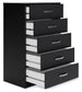 Finch Five Drawer Chest Signature Design by Ashley®