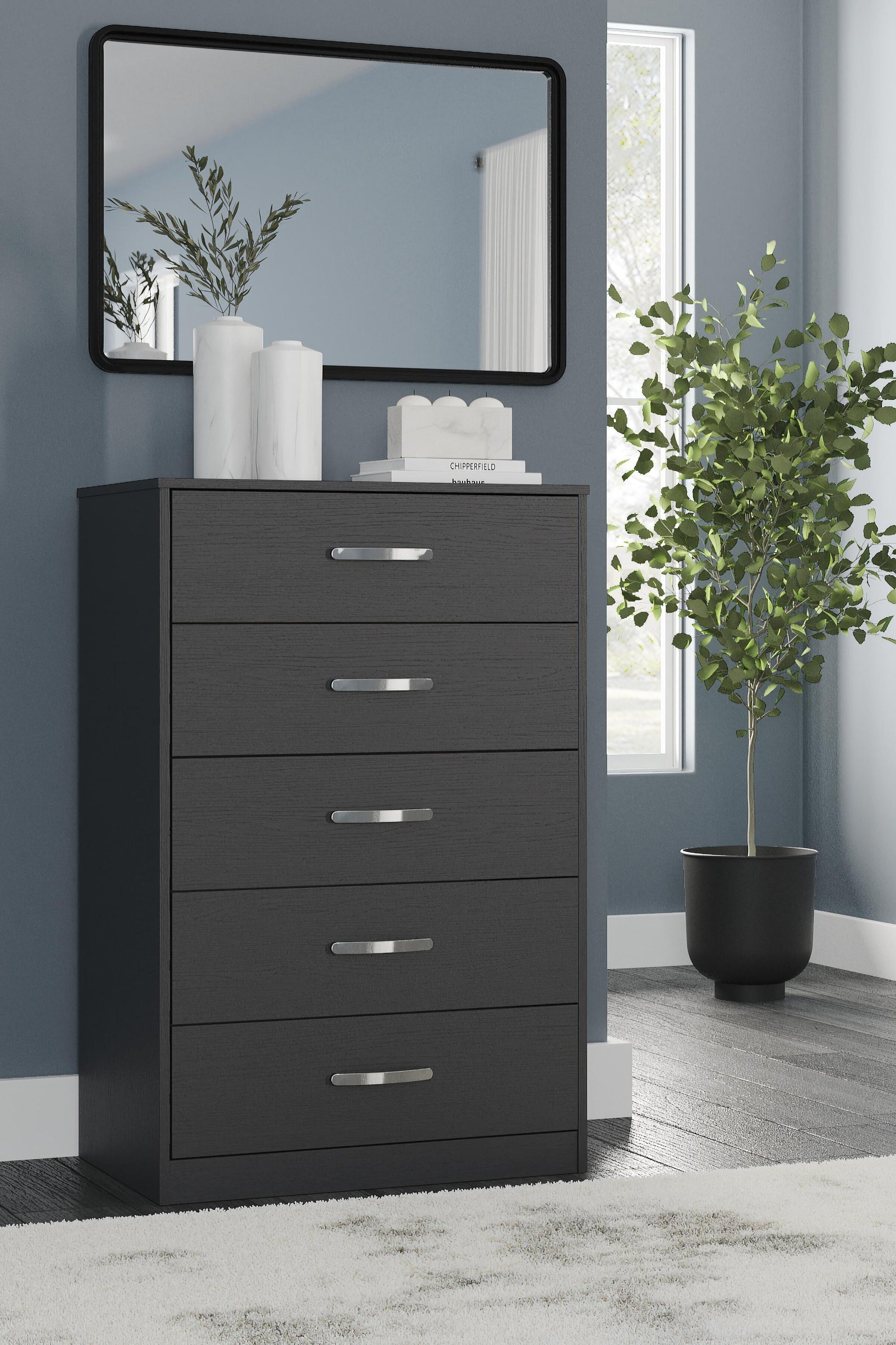 Finch Five Drawer Chest Signature Design by Ashley®