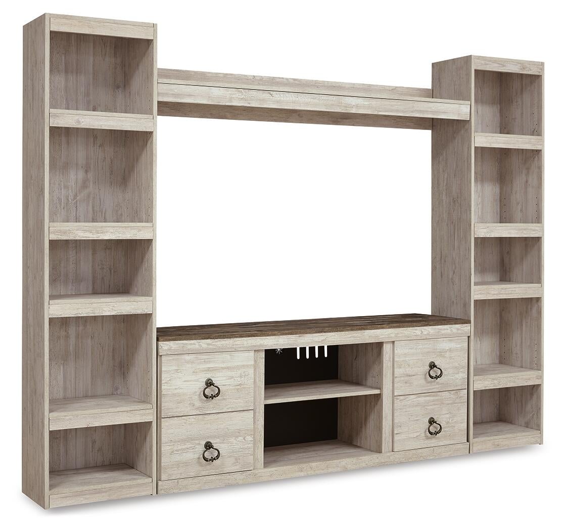 Willowton 4-Piece Entertainment Center Signature Design by Ashley®