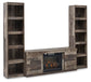 Derekson 3-Piece Entertainment Center with Electric Fireplace Signature Design by Ashley®