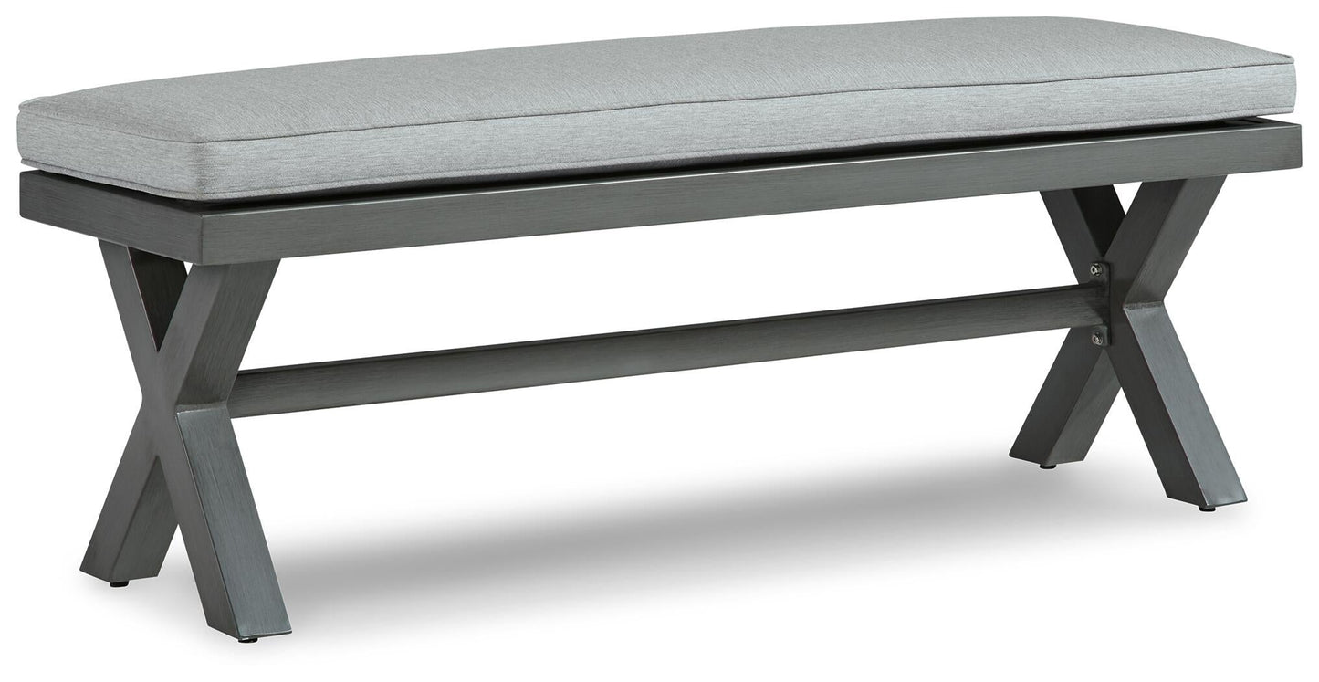 Elite Park Bench with Cushion Signature Design by Ashley®