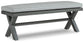 Elite Park Bench with Cushion Signature Design by Ashley®