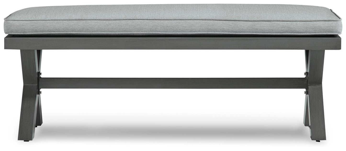 Elite Park Bench with Cushion Signature Design by Ashley®