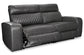 Samperstone 2-Piece Power Reclining Sectional Loveseat Signature Design by Ashley®