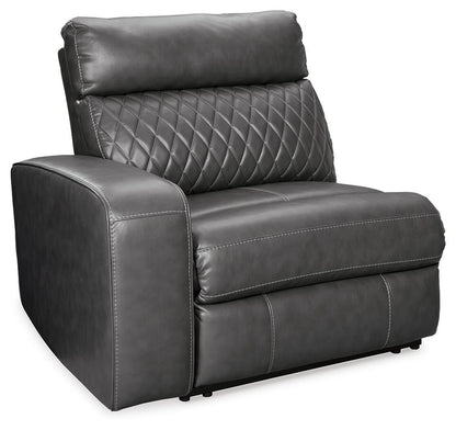 Samperstone 2-Piece Power Reclining Sectional Loveseat Signature Design by Ashley®