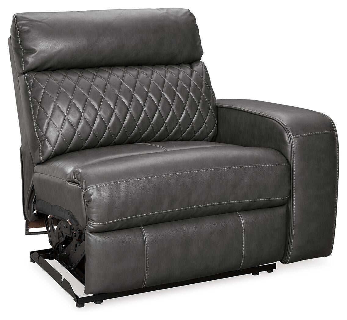 Samperstone 2-Piece Power Reclining Sectional Loveseat Signature Design by Ashley®