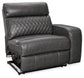 Samperstone 2-Piece Power Reclining Sectional Loveseat Signature Design by Ashley®