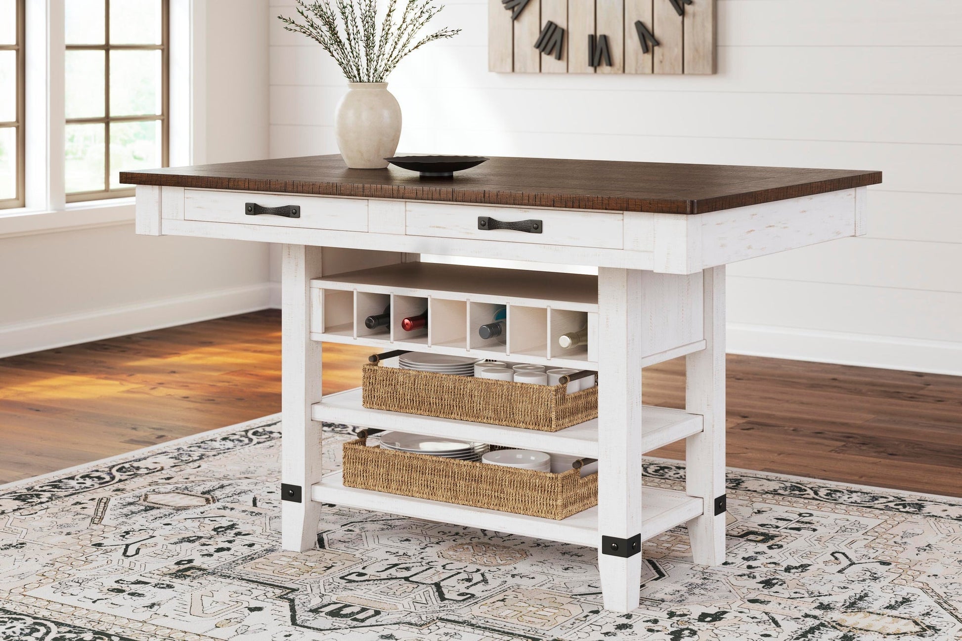 Valebeck RECT Dining Room Counter Table Signature Design by Ashley®