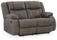 First Base Reclining Loveseat Signature Design by Ashley®
