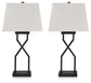 Brookthrone Metal Table Lamp (2/CN) Signature Design by Ashley®