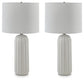 Clarkland Ceramic Table Lamp (2/CN) Signature Design by Ashley®