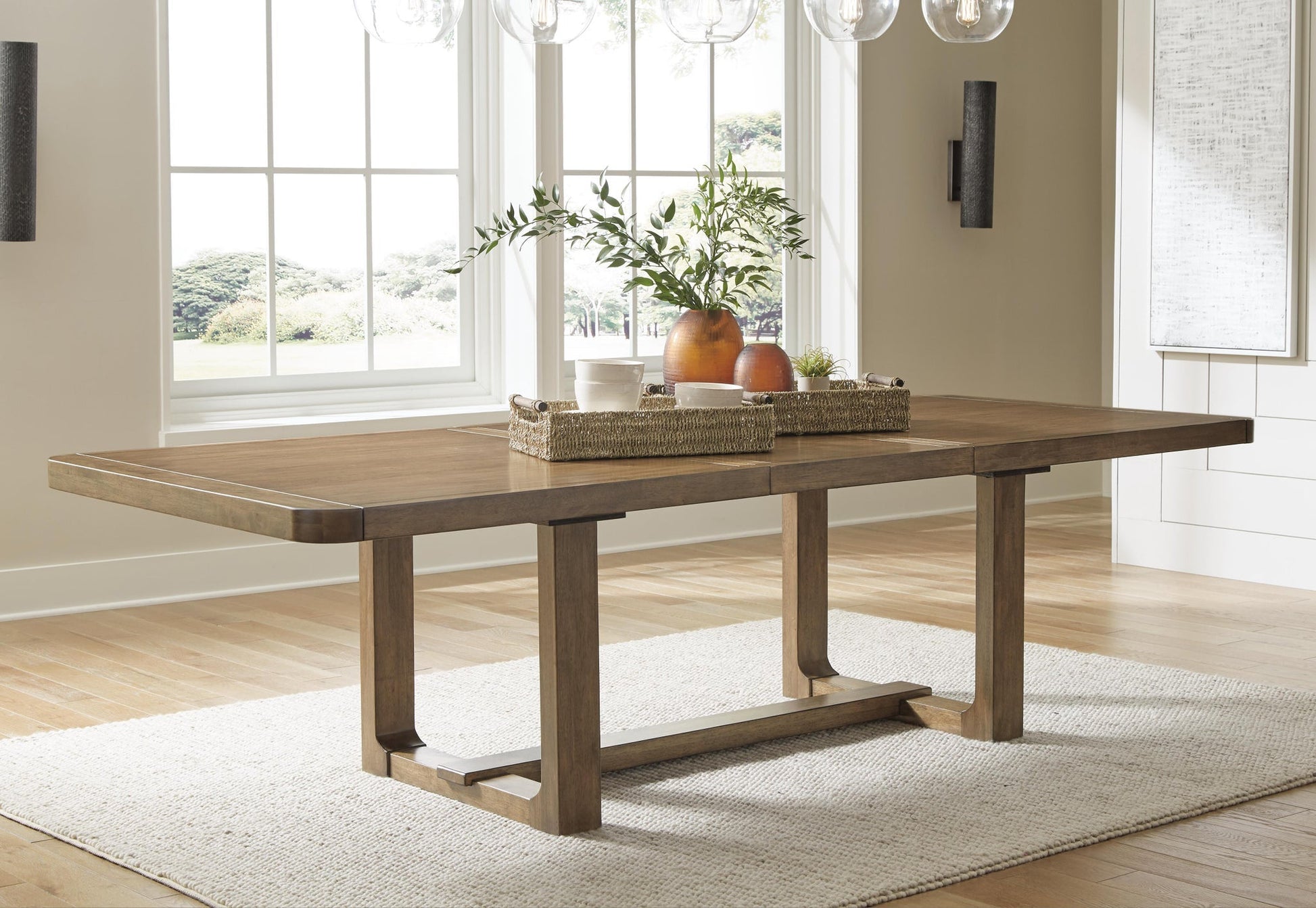 Cabalynn RECT Dining Room EXT Table Signature Design by Ashley®
