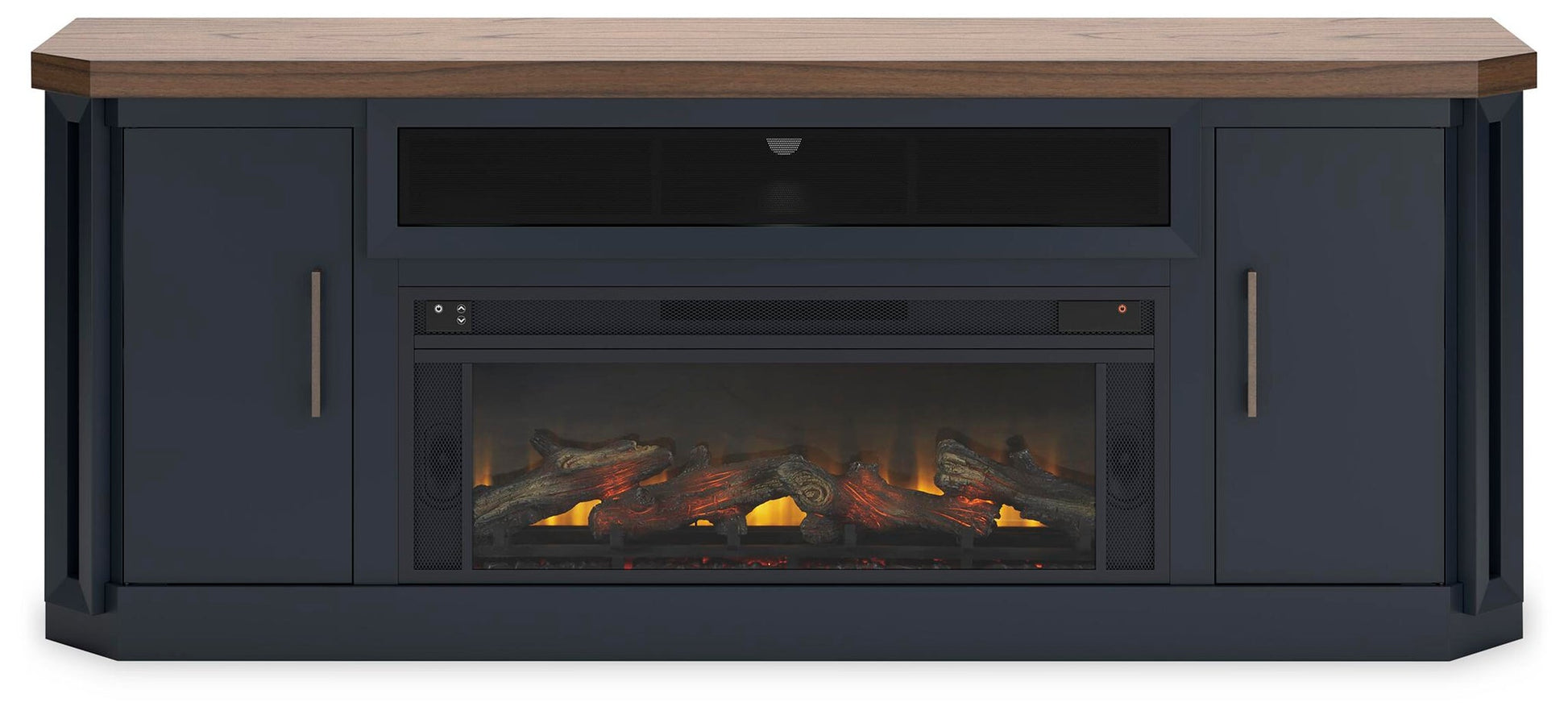 Landocken 83" TV Stand with Electric Fireplace Signature Design by Ashley®