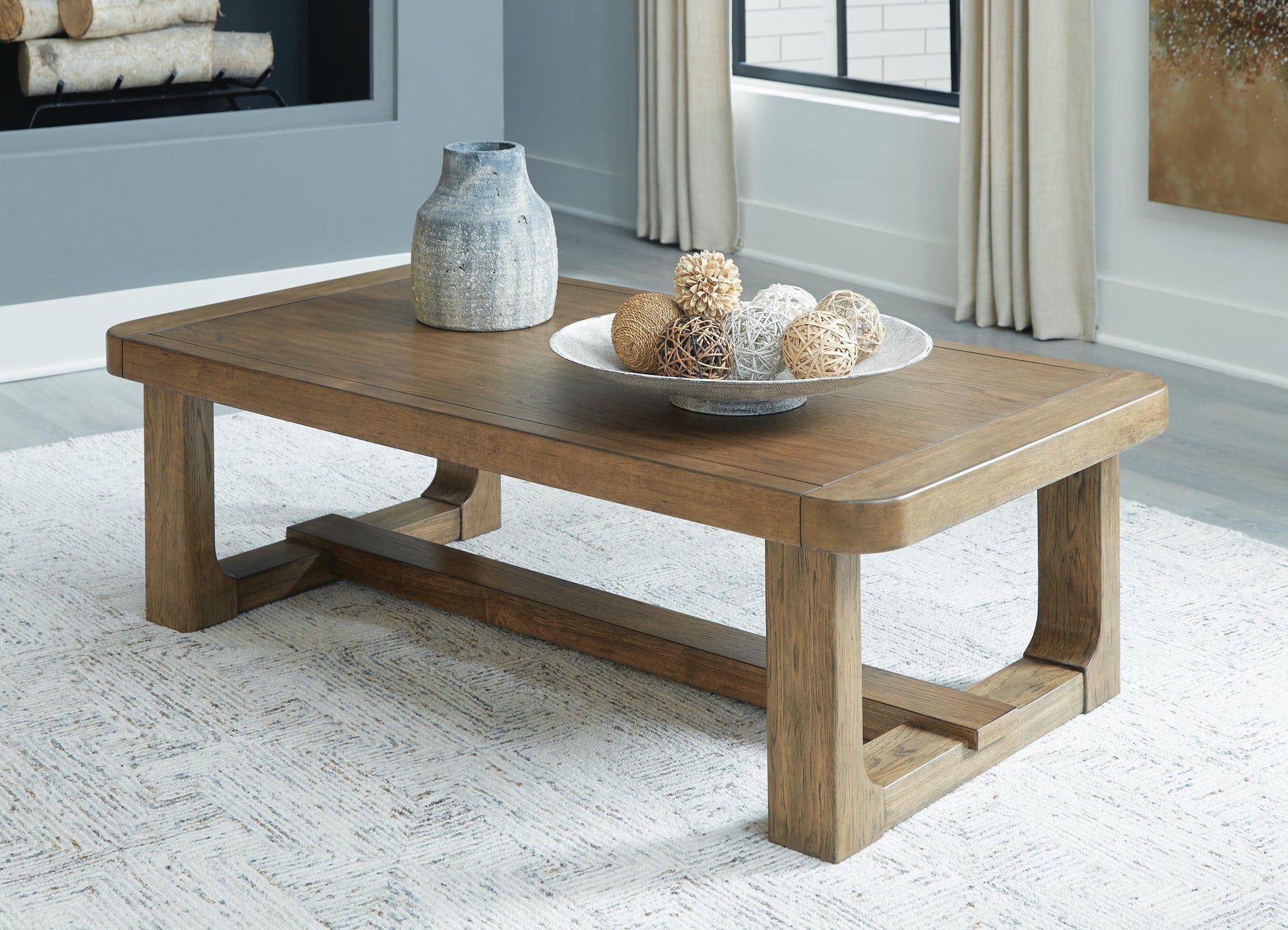 Cabalynn Rectangular Cocktail Table Signature Design by Ashley®