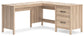 Battelle 60" Home Office Desk with Return Signature Design by Ashley®